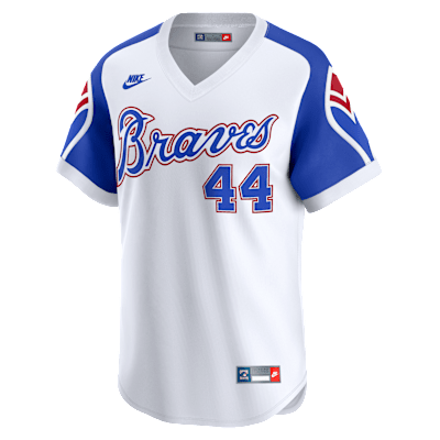 Hank Aaron Atlanta Braves Cooperstown Men's Nike Dri-FIT ADV MLB